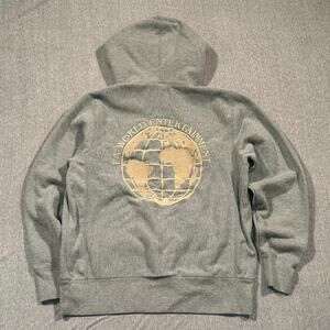 FuckingAwesome FA embroidered heavy weight gray hoodie graphic pullover